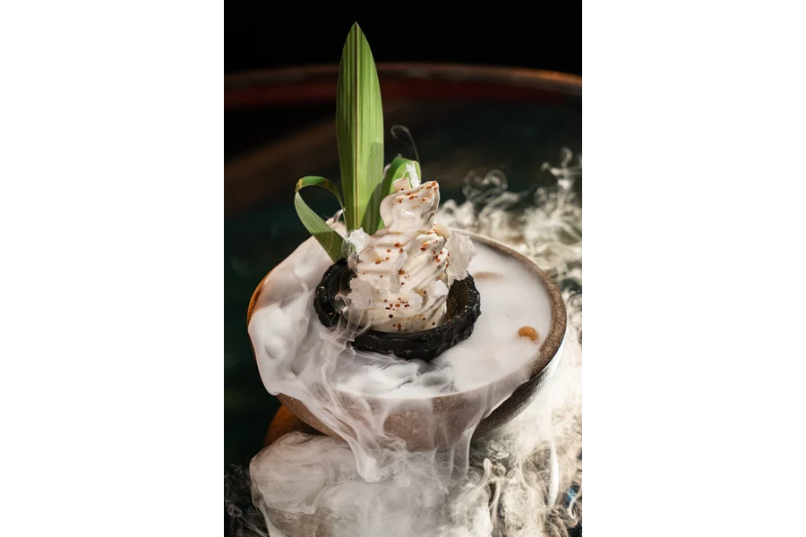 REFINED TASTE - HOKKAIDO MILK SOFT SERVE kinako & sobacha
