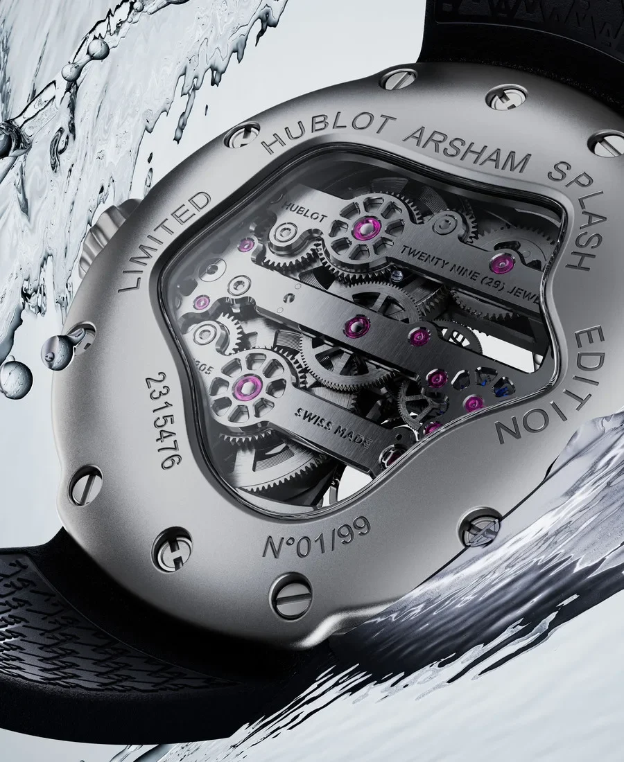 HUBLOT AND DANIEL ARSHAM UNVEIL THE MP-17 ARSHAM SPLASH: A FLUID EVOLUTION OF ARTISTIC HOROLOGY