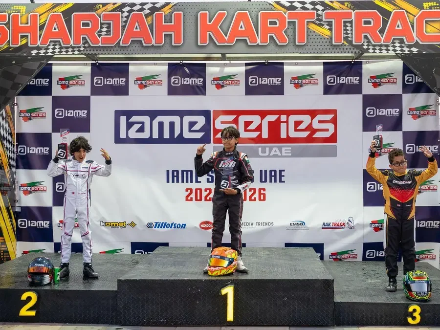 SH SAIF BIN HASSAN AL KHALIFA CLAIMS PODIUM FOR BAHRAIN IN ROUND FOUR OF THE IAME SERIES IN SHARJAH