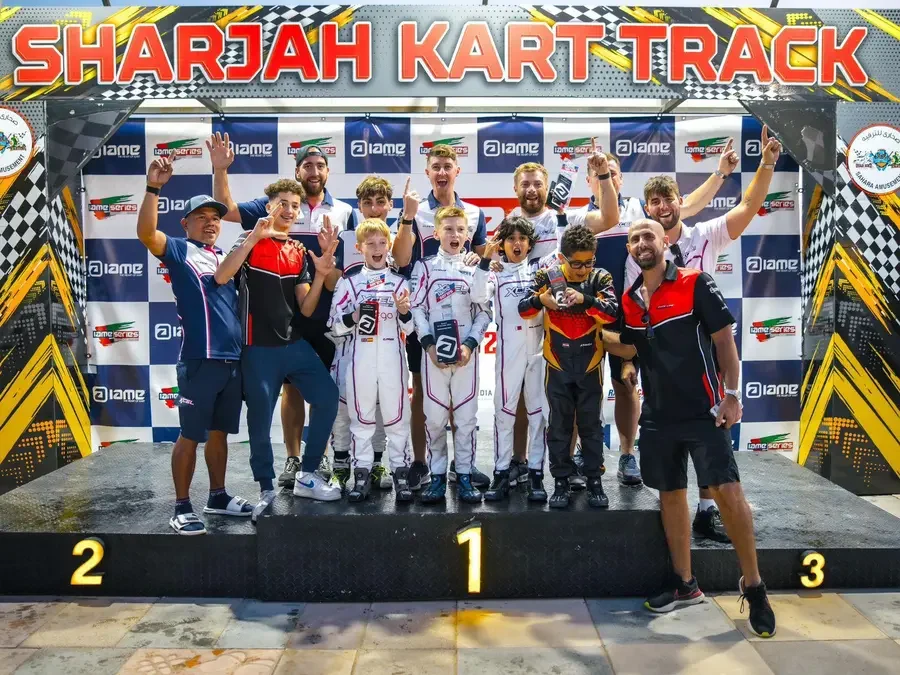 SH SAIF BIN HASSAN AL KHALIFA CLAIMS PODIUM FOR BAHRAIN IN ROUND FOUR OF THE IAME SERIES IN SHARJAH