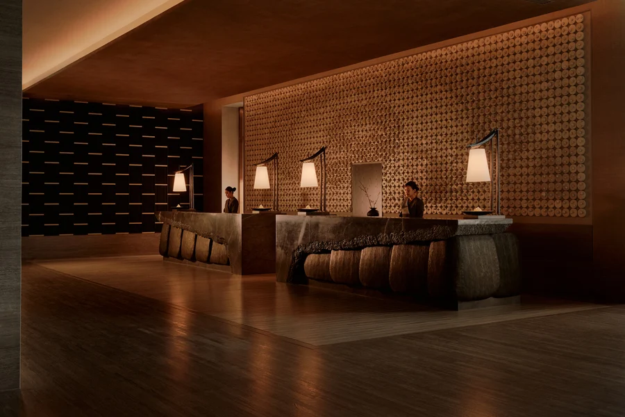 Aman Nai Lert Bangkok, Thailand - Reception Area