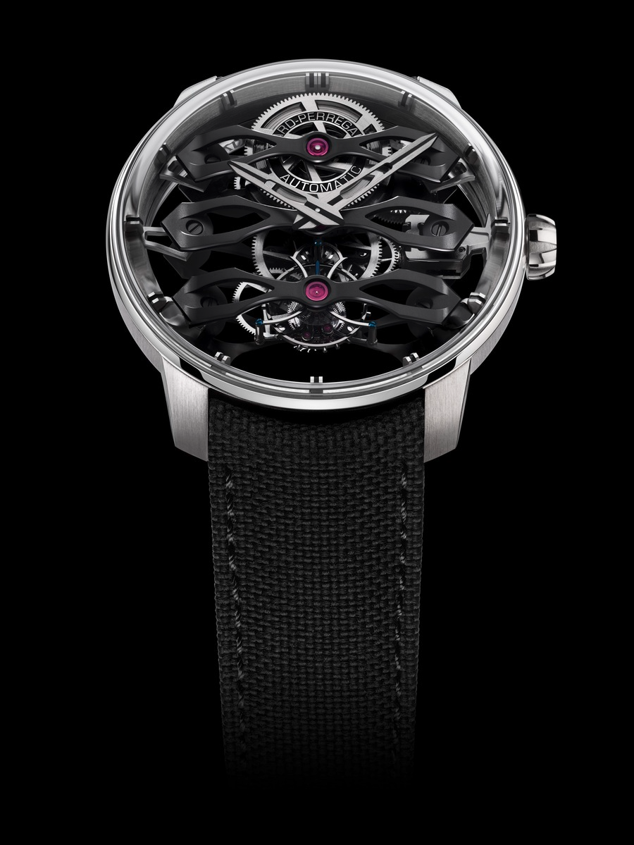 Tourbillon with Three Flying Bridges