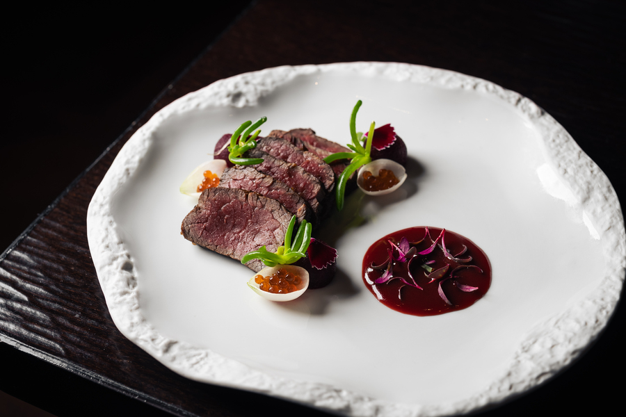 Grilled Australian Wagyu tenderloin