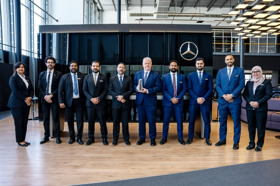 BAHRAIN’S AL HADDAD MOTORS CLAIMS PRESTIGIOUS MERCEDES-BENZ GLOBAL AWARD FOR SALES EXCELLENCE