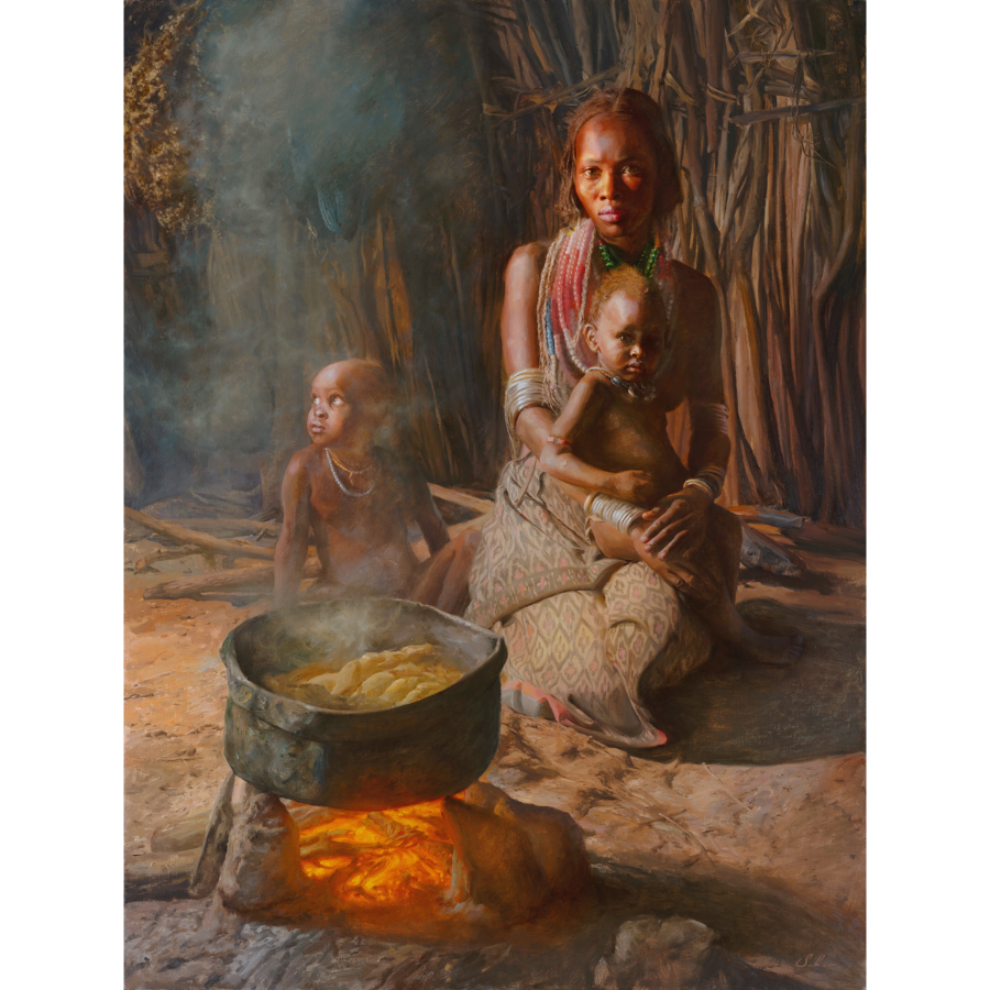 Arbori Mother Print