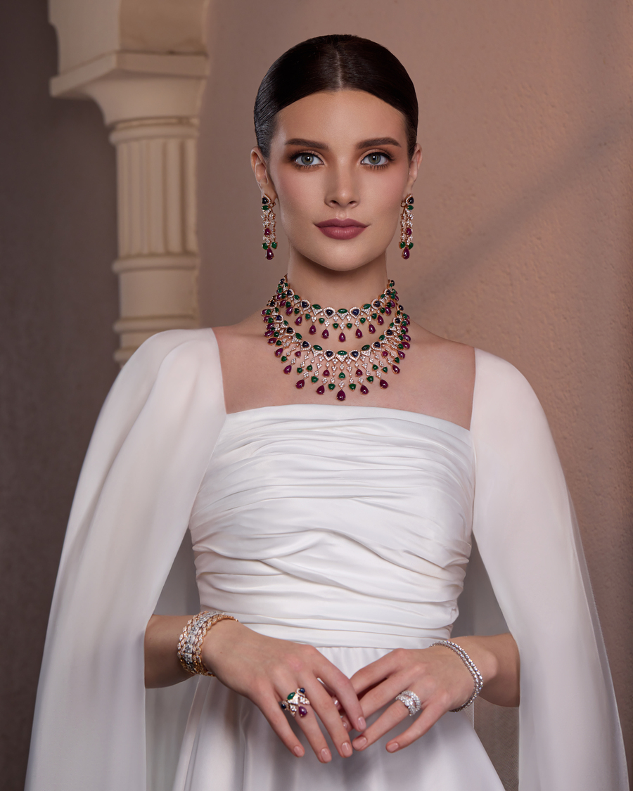 Gem Bridal Set